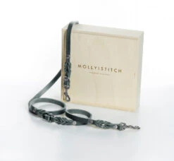 Laisse En Cuir Pour Chien Souple Réglable (3x) -Produits Chien Chat Magasin 2x adj silver grau min cd00a17f a145 437b b111 67b2174c1352