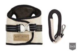 Harnais Soho Avec Laisse 15 Harnais Soho Avec Laisse -Produits Chien Chat Magasin BowlAndBone Republic harness for dog SOHO set cream PS1S