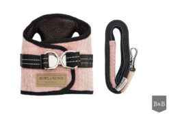 Harnais Soho Avec Laisse 14 Harnais Soho Avec Laisse -Produits Chien Chat Magasin BowlAndBone Republic harness for dog SOHO set rose PS1S