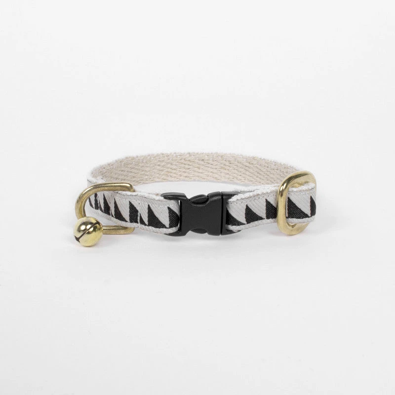 Collier Pour Chat Nice Grill Noir Et Crème 3 Collier Pour Chat Nice Grill Noir Et Crème