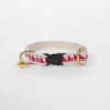 Collier Pour Chat Nice Grill Rouge Et Crème -Produits Chien Chat Magasin CCollar NG creamvermillionNEW