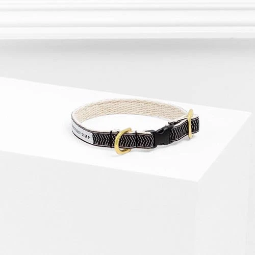 Collier Pour Chat Chef L’Bark Noir Et Crème 3 Collier Pour Chat Chef L’Bark Noir Et Crème