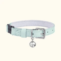 Collier Pour Chat Rococo (3 Couleurs) -Produits Chien Chat Magasin Cheshire WainLuxuryCatCollarLeatherLightBlue 1800x1800 85a817bf b659 416e 9098 c79f76bc6b4a