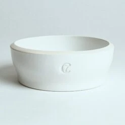 Bol Jamie En Céramique (3 Couleurs) -Produits Chien Chat Magasin Cloud 7 Dog Bowl Jamie White L