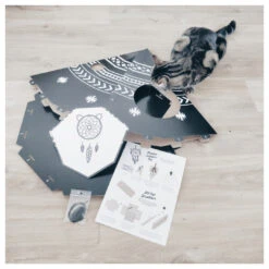 Tipi Pour Chat Design En Carton Recyclé (3 Couleurs) -Produits Chien Chat Magasin GetAttachmentThumbnail aad56498 74ac 454f 9ec5 6c90e880eb91