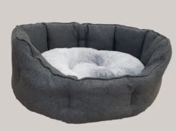 Panier Rond Brandon 10 Panier Rond Brandon -Produits Chien Chat Magasin K C3 B6rbchen Brandon anthrazit 1
