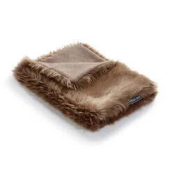 Couverture Plaid Pour Chat Lana -Produits Chien Chat Magasin MC G37021 Sleep Lana blanket Taupe mottled brown