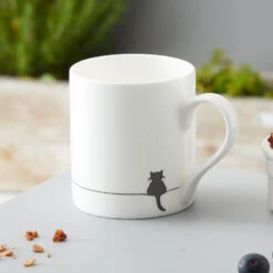 Tasse Chat Accroupi Jin Design