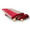 Couverture En Laine Recyclée Ansel Duepuntootto 2 Couverture En Laine Recyclée Ansel Duepuntootto -Produits Chien Chat Magasin ansel red wool blanket