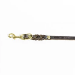 Laisse En Cuir Pour Chien Souple Réglable (2x) -Produits Chien Chat Magasin butter 2x adjustable details