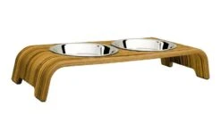 Double écuelle Design Pour Chat CATBAR (6 Finitions) -Produits Chien Chat Magasin catBar zebrano 1024x1024 2x fcb749cc c5e4 4900 9259 905e8d035196