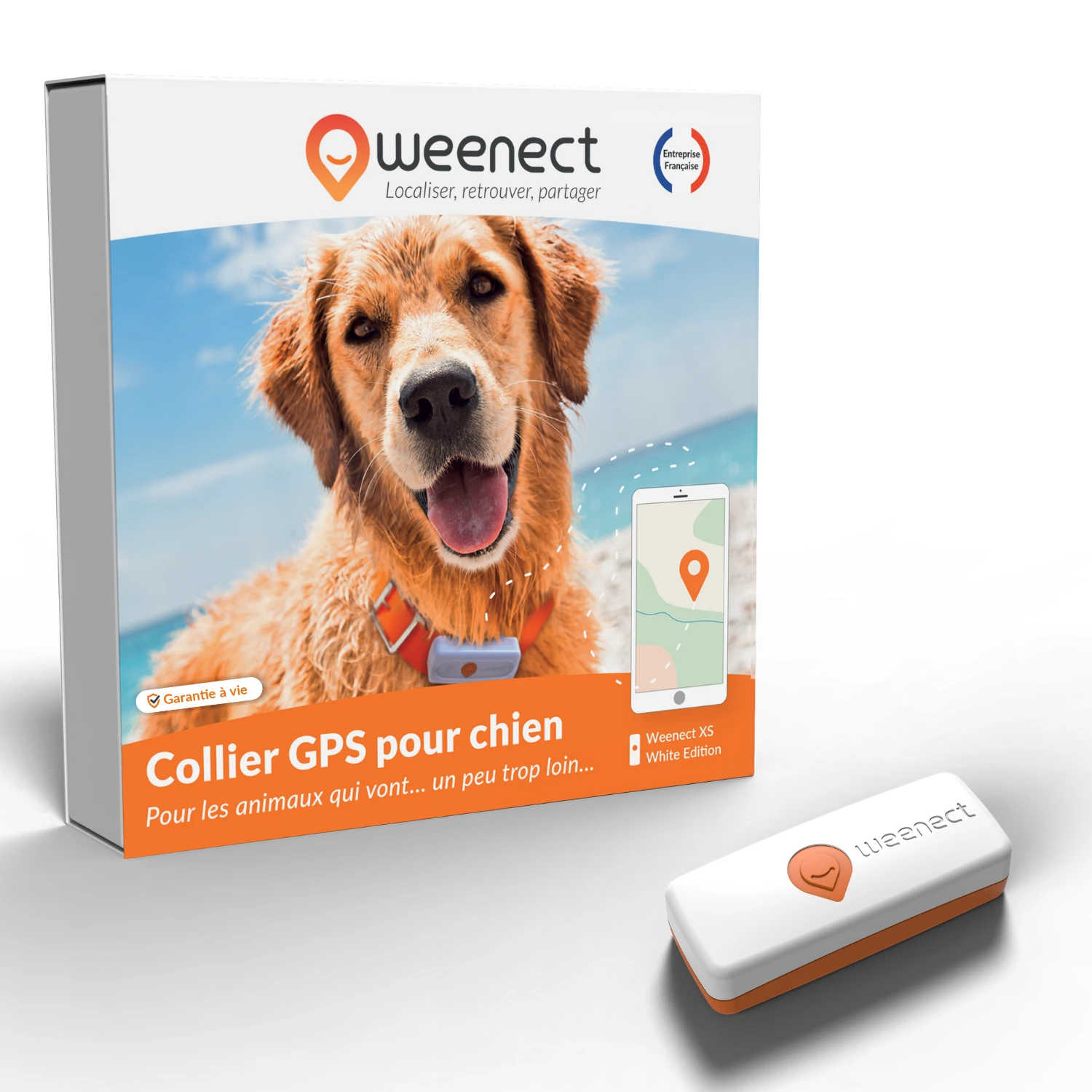 Collier GPS Pour Chien Weenect XS 3 Collier GPS Pour Chien Weenect XS