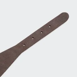 Collier En Cuir Pour Lévrier -Produits Chien Chat Magasin cloud7 dog collar regent park saddle brown detail 3 on grey