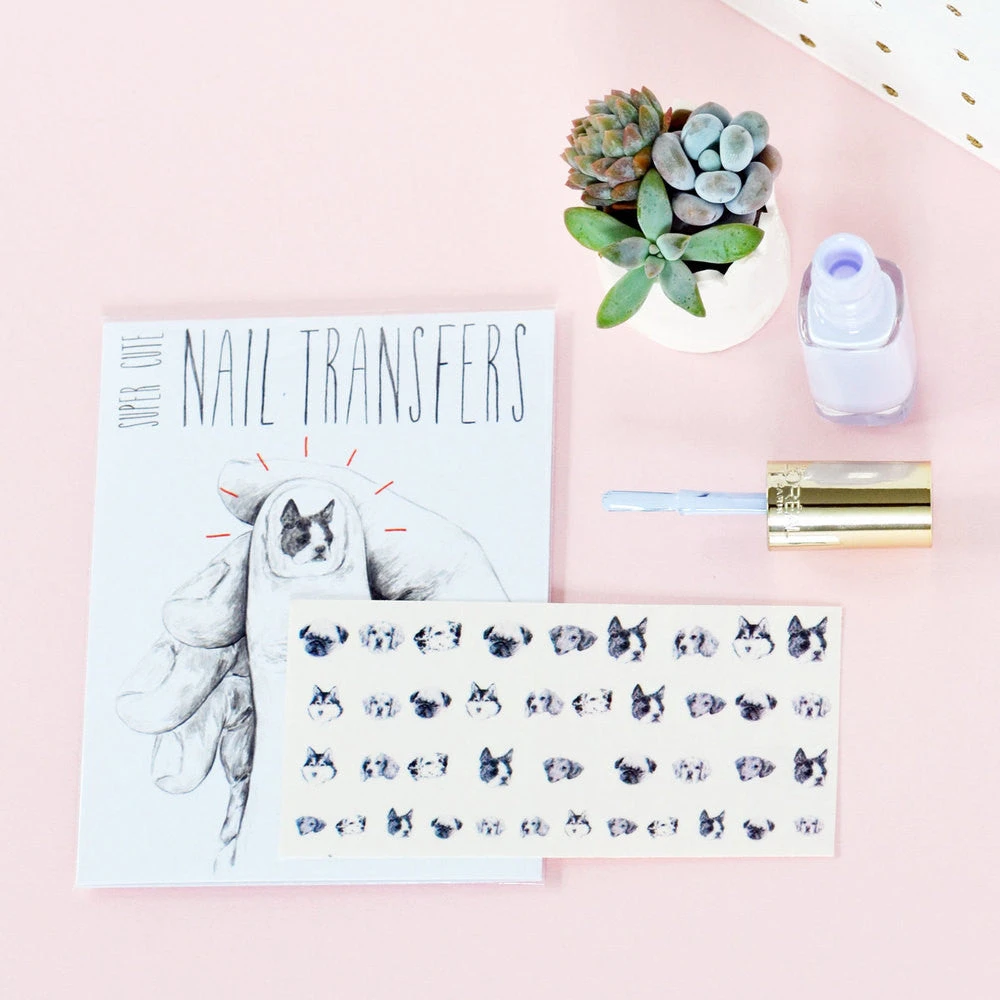 Stickers Autocollant Pour Ongle ~ Chien ~ 5 Stickers Autocollant Pour Ongle ~ Chien ~ – Image 3