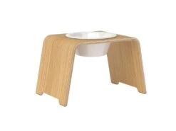 Bol Pour Chien Surélévé DogBar® Single -Produits Chien Chat Magasin dogBar SINGLE M large 240 Oak light Porcelain 1024x 13838ace e094 48ca 9e04 11bee22af7dc