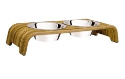 Double écuelle DogBar S - Petits Chien (6 Finitions) -Produits Chien Chat Magasin dogBar S zebrano 1024x1024 2x a00bceea b685 4f2e b59f e7081a95c378