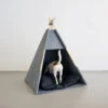 Tipi En Laine Feutrée -Produits Chien Chat Magasin felt teepee hello pets 01