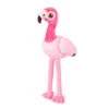 PLAY Peluche Flora Le Flamant Rose -Produits Chien Chat Magasin fetching flock flora the flamingo toy