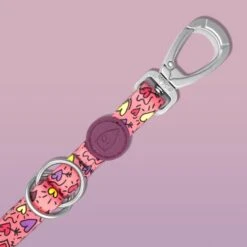 Laisse Pink Think -Produits Chien Chat Magasin guinzaglio multifunzione pink think amb