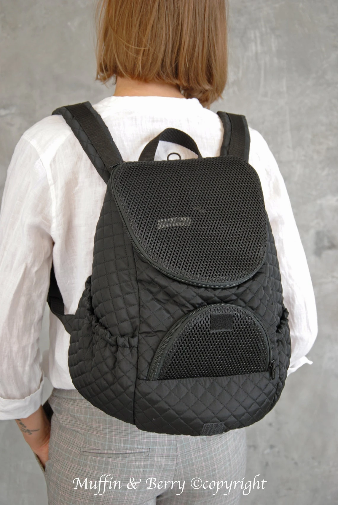 Sac à Dos Chien Ou Chat Muffin & Berry 7 Sac à Dos Chien Ou Chat Muffin & Berry – Image 5