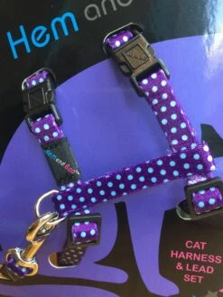 Harnais Et Laisse à Pois Pour Chat -Produits Chien Chat Magasin image 30e0bb07 5c95 462a a804 1b2a0741ade4