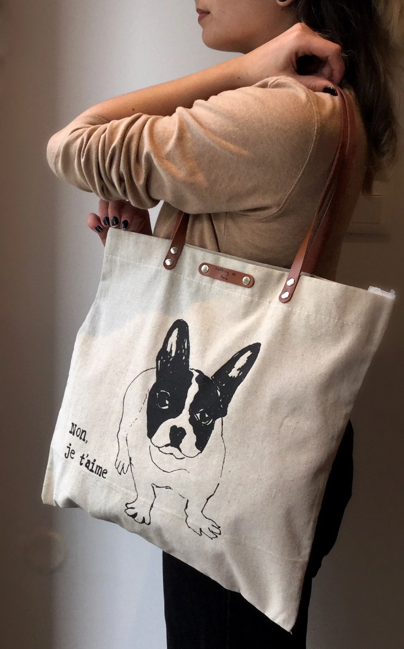 Tote Bag Frenchie 4 Tote Bag Frenchie – Image 2