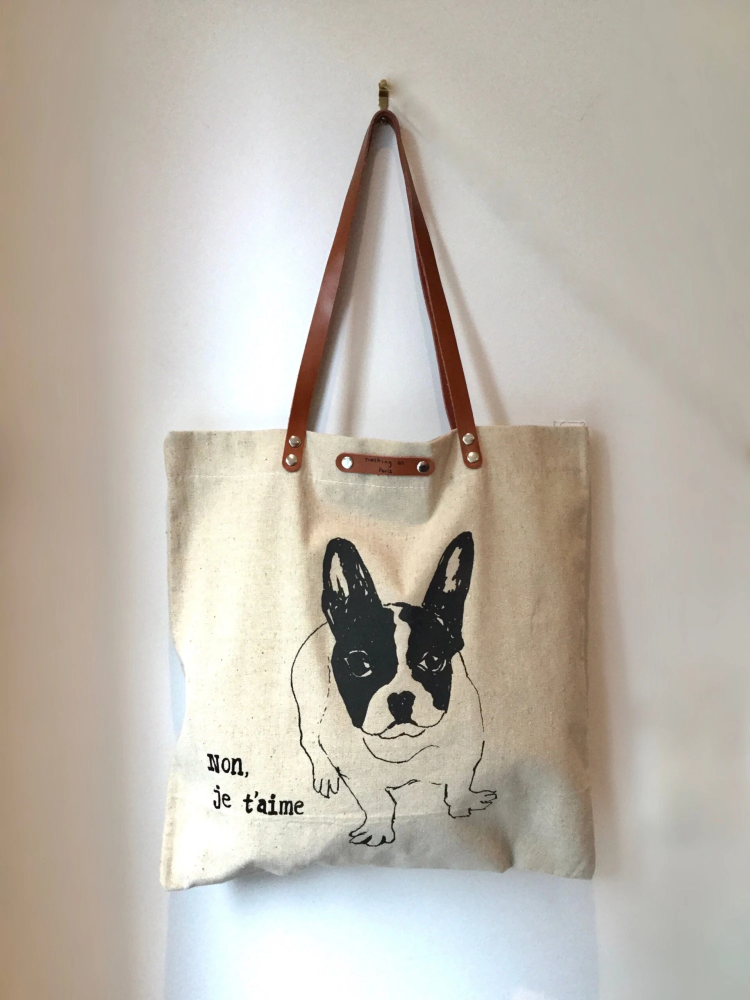 Tote Bag Frenchie 3 Tote Bag Frenchie