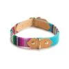 Collier Pour Chien Cuir Et Tissu Inca Blue 1 Collier Pour Chien Cuir Et Tissu Inca Blue -Produits Chien Chat Magasin inca blue dog collar back hiro and wolf web 11 1024x1024 1aafab17 1466 4df1 9a40 2826ba531ad9