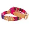 Collier Pour Chien Cuir Et Tissu Inca Pink 1 Collier Pour Chien Cuir Et Tissu Inca Pink -Produits Chien Chat Magasin inca pink dog collar hiro and wolf 1024x1024 9f4c489c dd7b 4936 b359 019ebae9f853