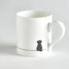 Tasse Chien Assis Jin Design -Produits Chien Chat Magasin jin mug sittingdog 2