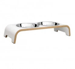 Double écuelle Design Pour Chat CATBAR (6 Finitions)