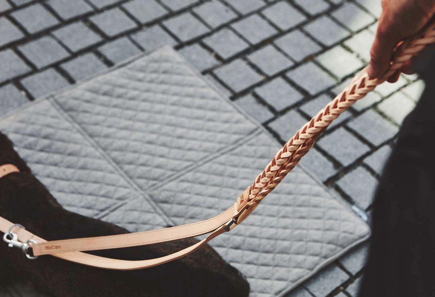 Laisse Pour Chien En Cuir Bergamo 6 Laisse Pour Chien En Cuir Bergamo – Image 4