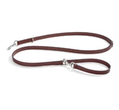 Laisse Pour Chien En Cuir Bergamo 16 Laisse Pour Chien En Cuir Bergamo -Produits Chien Chat Magasin mc c05 010 03 walk bergamo lead brown 1