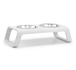 Double écuelle Design Pour Chat Desco Nordique (5 Finitions) -Produits Chien Chat Magasin mc g06 006 02 s eat desco ash white stained