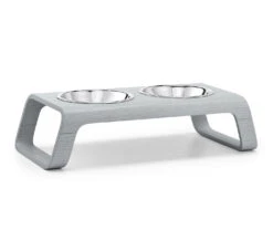 Double écuelle Design Pour Chat Desco Nordique (5 Finitions) -Produits Chien Chat Magasin mc g06 006 03 s eat desco ash grey stained