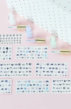 Stickers Autocollant Pour Ongle ~ Chat ~ -Produits Chien Chat Magasin nail transfers web