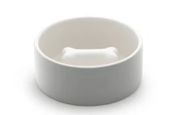 Bol En Céramique Anti-glouton Pour Chien