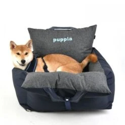 Puppia Panier De Voiture Pour Chien -Produits Chien Chat Magasin paua au5981 navy dog 3 470x 40233fa4 2f86 43fd ab83 c1f7caecd02f