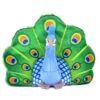 PLAY Peluche Percy Le Paon -Produits Chien Chat Magasin percy the peacock2