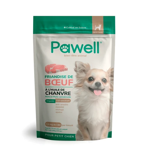 Friandises Au CBD Pour Petits Chiens (-10kg) 3 Friandises Au CBD Pour Petits Chiens (-10kg)