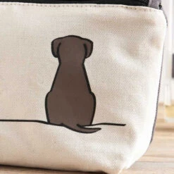 Trousse Chien Et Chat Jin Design 8 Trousse Chien Et Chat Jin Design -Produits Chien Chat Magasin sittingdog zipbag closeup