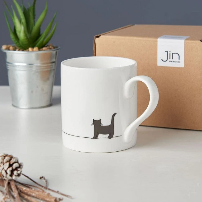 Tasse Chat Debout Jin Design 3 Tasse Chat Debout Jin Design
