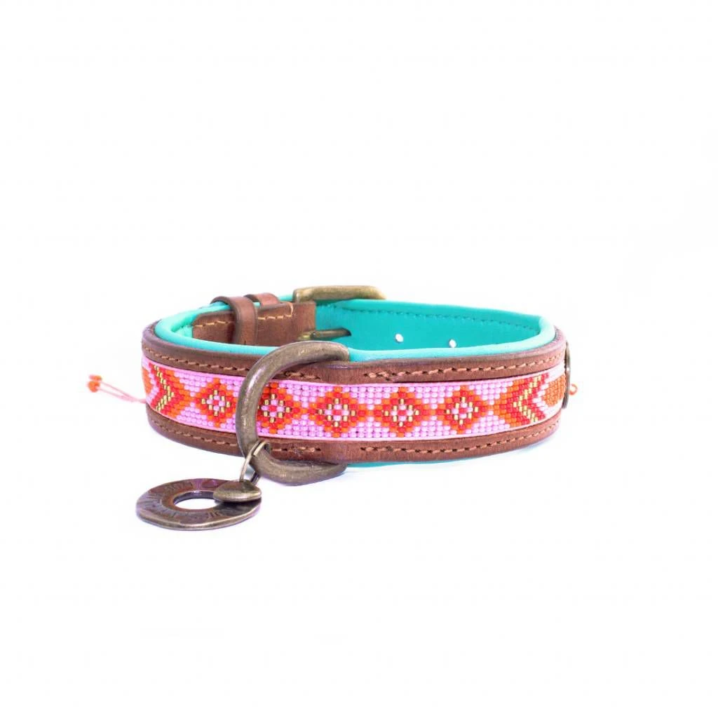 Collier En Cuir Et Perles Sweet Mae Dwam 4 Collier En Cuir Et Perles Sweet Mae Dwam – Image 2