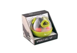 PLAY Jouet D'occupation Pour Chien "Wobble Ball" -Produits Chien Chat Magasin wb green 02