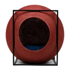 Le Cube Meyou -Produits Chien Chat Magasin web cat cube metal clay meyou paris front