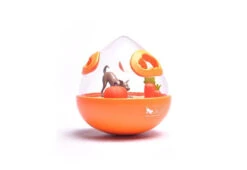 PLAY Jouet D'occupation Pour Chien "Wobble Ball" -Produits Chien Chat Magasin wobble ball ll single orange copy 2